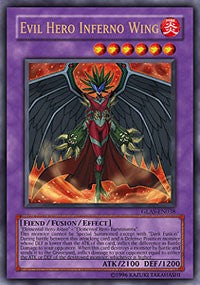 Evil Hero Inferno Wing [GLAS-EN038] Ultra Rare | Galaxy Games LLC