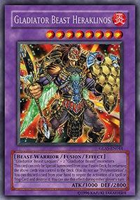 Gladiator Beast Heraklinos [GLAS-EN044] Secret Rare | Galaxy Games LLC