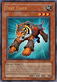 Test Tiger [GLAS-EN082] Ultra Rare | Galaxy Games LLC