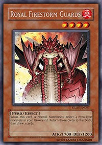 Royal Firestorm Guards [GLAS-EN087] Secret Rare | Galaxy Games LLC