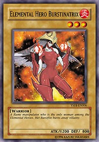 Elemental HERO Burstinatrix [YSDJ-EN006] Common | Galaxy Games LLC