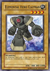 Elemental HERO Clayman [YSDJ-EN007] Common | Galaxy Games LLC