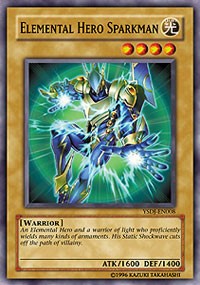 Elemental HERO Sparkman [YSDJ-EN008] Common | Galaxy Games LLC