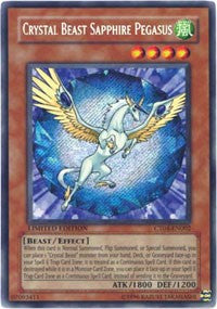 Crystal Beast Sapphire Pegasus [CT04-EN002] Secret Rare | Galaxy Games LLC
