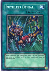 Ruthless Denial [DP04-EN024] Super Rare | Galaxy Games LLC