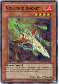 Volcanic Rocket [FOTB-ENSP1] Super Rare | Galaxy Games LLC