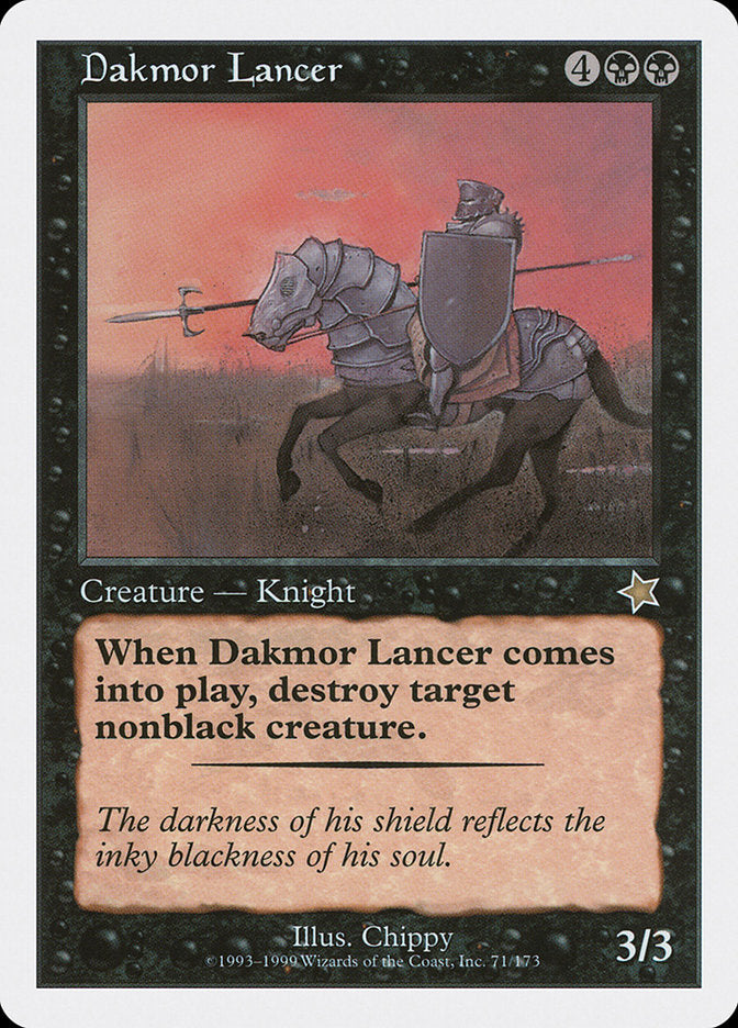 Dakmor Lancer [Starter 1999] | Galaxy Games LLC