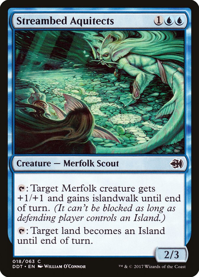 Streambed Aquitects [Duel Decks: Merfolk vs. Goblins] | Galaxy Games LLC