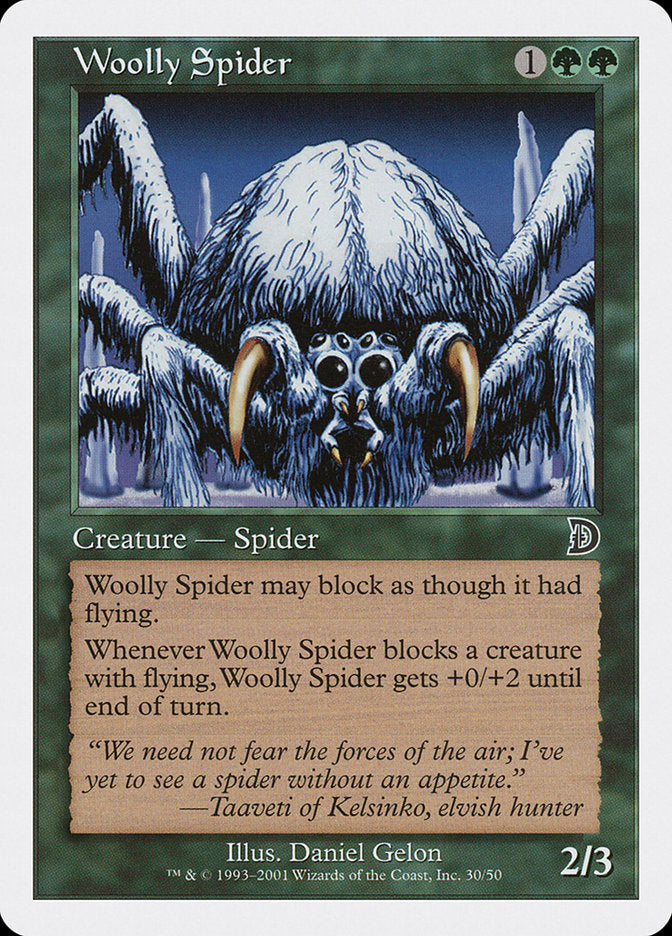 Woolly Spider [Deckmasters] | Galaxy Games LLC