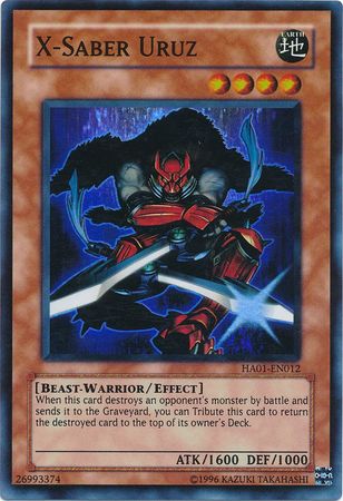 X-Saber Uruz [HA01-EN012] Super Rare | Galaxy Games LLC