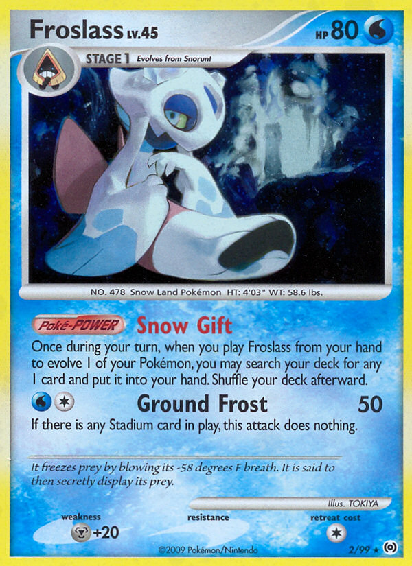 Froslass (2/99) [Platinum: Arceus] | Galaxy Games LLC