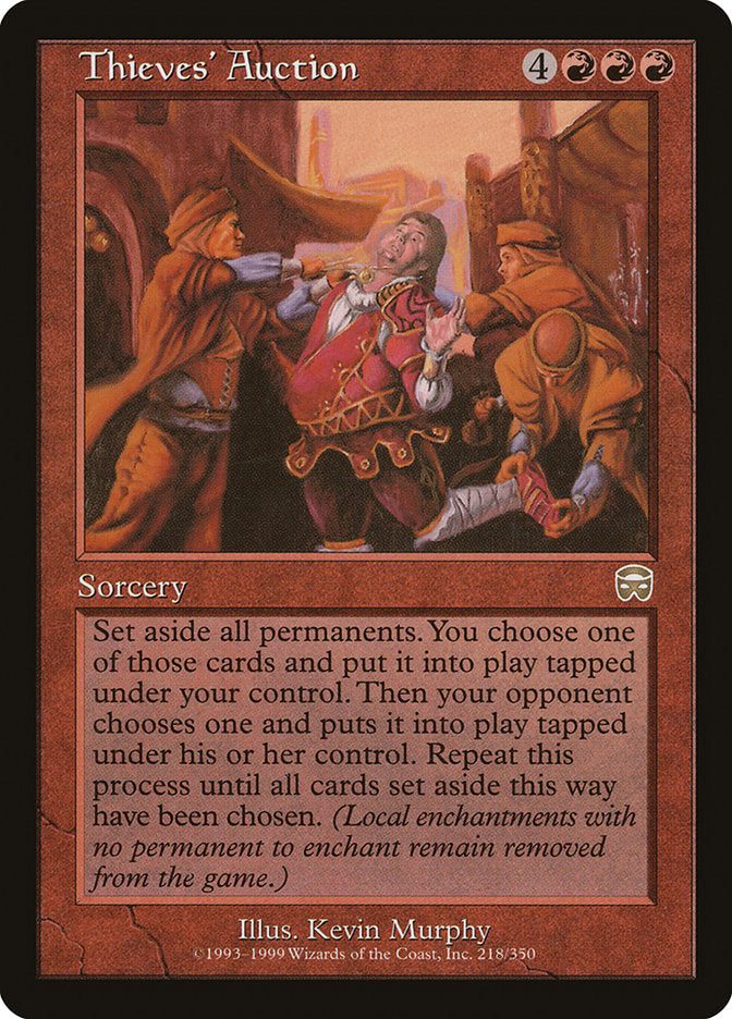 Thieves' Auction [Mercadian Masques] | Galaxy Games LLC