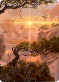 Windswept Heath Art Card [Zendikar Rising Art Series] | Galaxy Games LLC