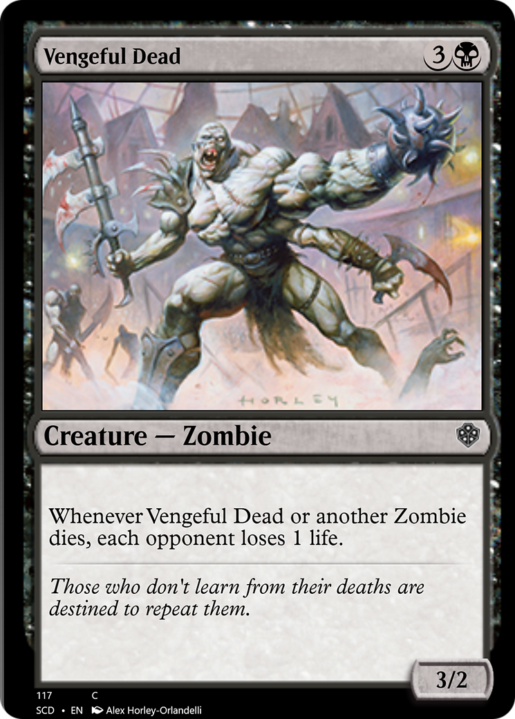 Vengeful Dead [Starter Commander Decks] | Galaxy Games LLC