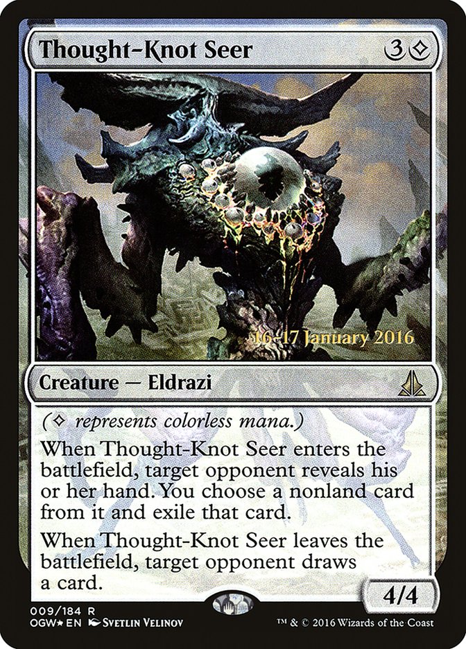 Thought-Knot Seer [Oath of the Gatewatch Prerelease Promos] | Galaxy Games LLC