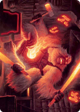 Kami of Industry Art Card [Kamigawa: Neon Dynasty Art Series] | Galaxy Games LLC