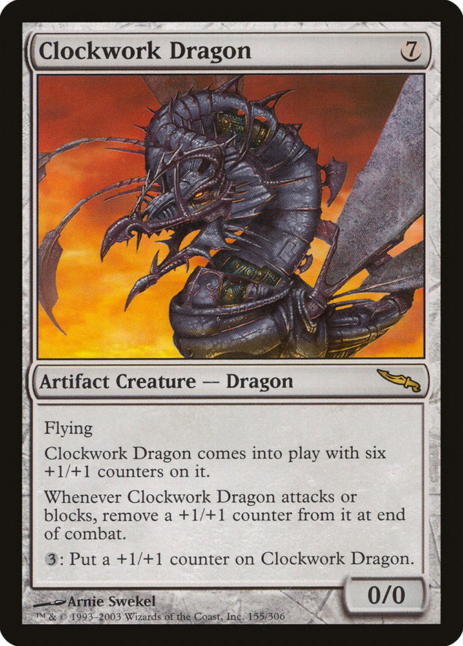 Clockwork Dragon [Mirrodin] | Galaxy Games LLC
