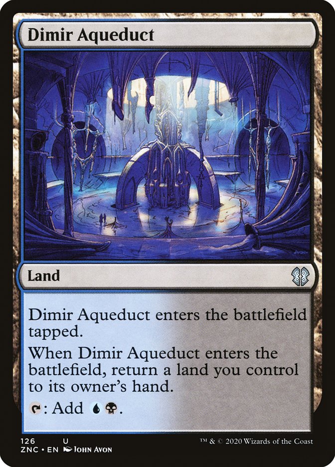 Dimir Aqueduct [Zendikar Rising Commander] | Galaxy Games LLC