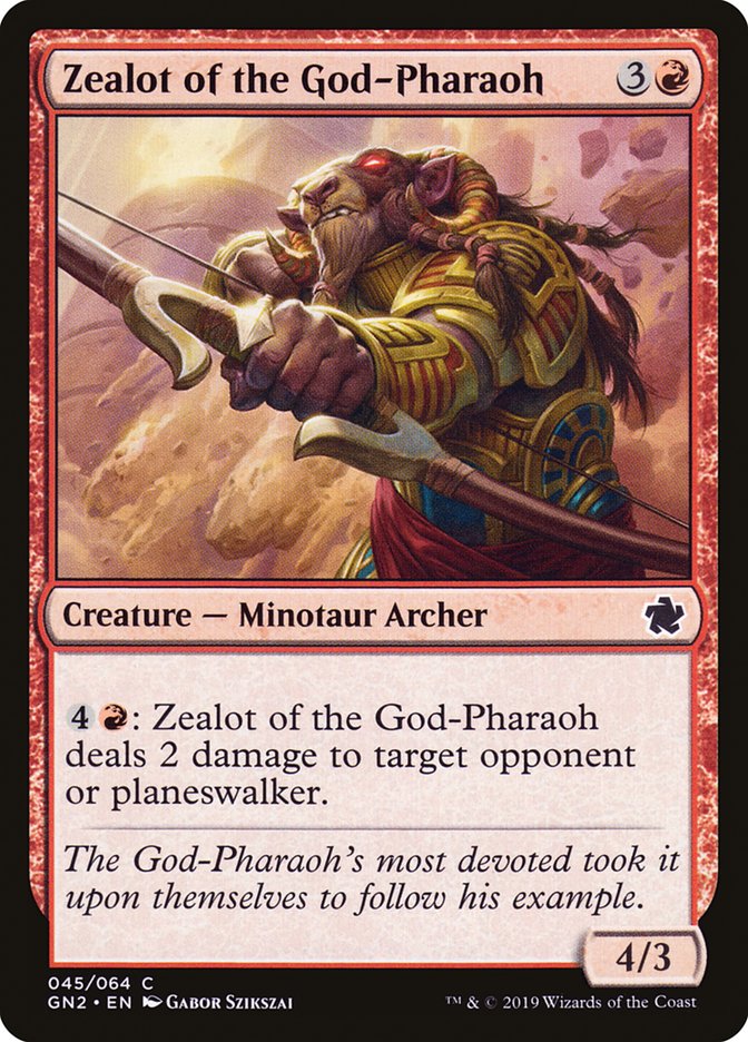 Zealot of the God-Pharaoh [Game Night 2019] | Galaxy Games LLC