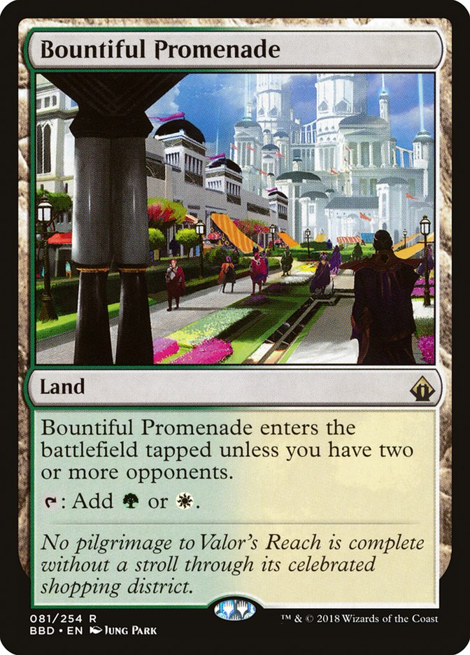 Bountiful Promenade [Battlebond] | Galaxy Games LLC