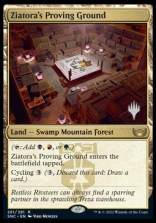 Ziatora's Proving Ground (Promo Pack) [Streets of New Capenna Promos] | Galaxy Games LLC