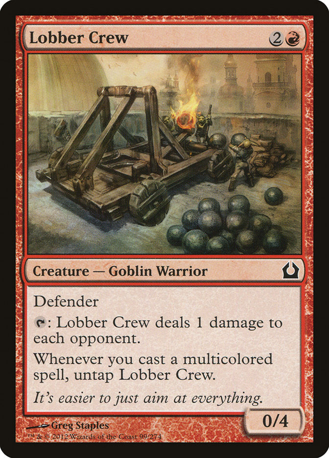 Lobber Crew [Return to Ravnica] | Galaxy Games LLC