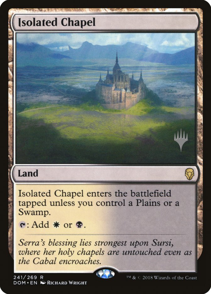 Isolated Chapel (Promo Pack) [Dominaria Promos] | Galaxy Games LLC