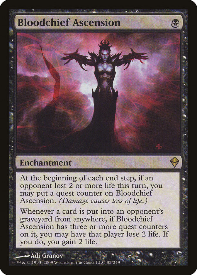 Bloodchief Ascension [Zendikar] | Galaxy Games LLC