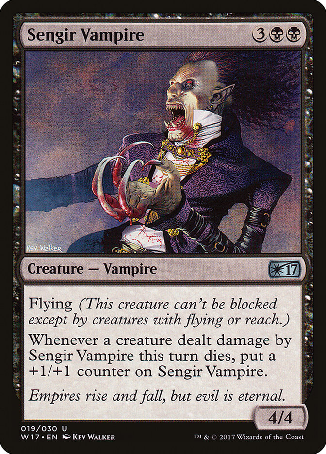 Sengir Vampire [Welcome Deck 2017] | Galaxy Games LLC