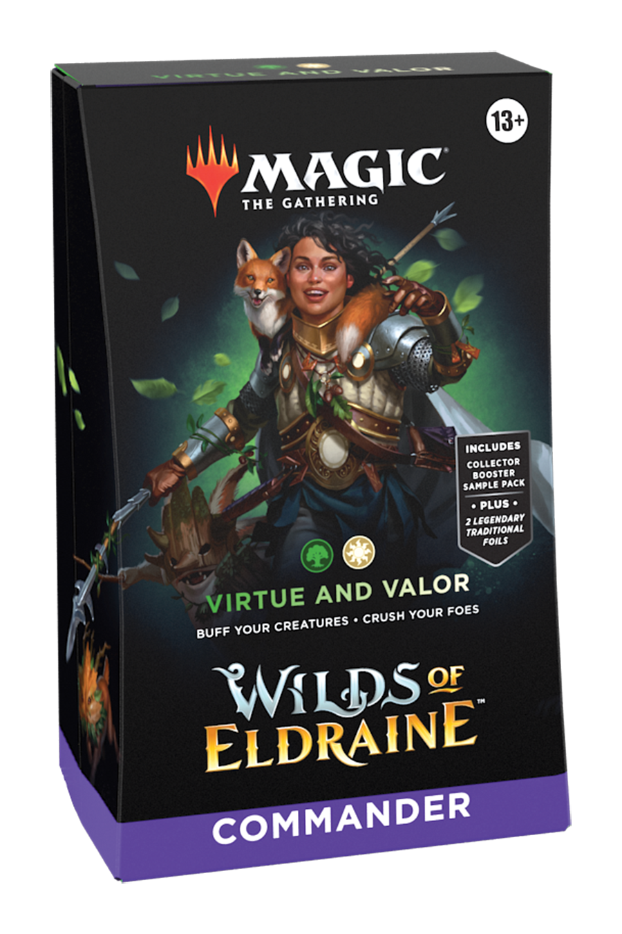 Wilds of Eldraine - Commander Deck (Virtue and Valor) | Galaxy Games LLC