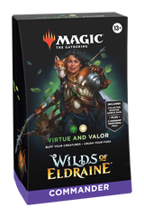 Wilds of Eldraine - Commander Deck (Virtue and Valor) | Galaxy Games LLC