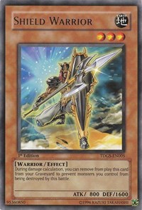 Shield Warrior [TDGS-EN005] Rare | Galaxy Games LLC