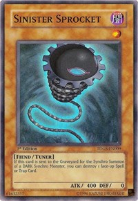 Sinister Sprocket [TDGS-EN009] Super Rare | Galaxy Games LLC