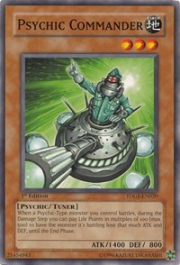 Psychic Commander [TDGS-EN020] Common | Galaxy Games LLC