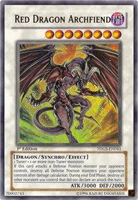 Red Dragon Archfiend [TDGS-EN041] Ultra Rare | Galaxy Games LLC