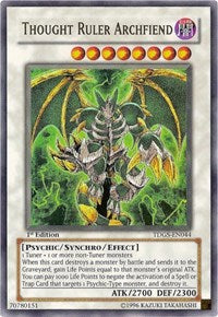 Thought Ruler Archfiend [TDGS-EN044] Ultra Rare | Galaxy Games LLC