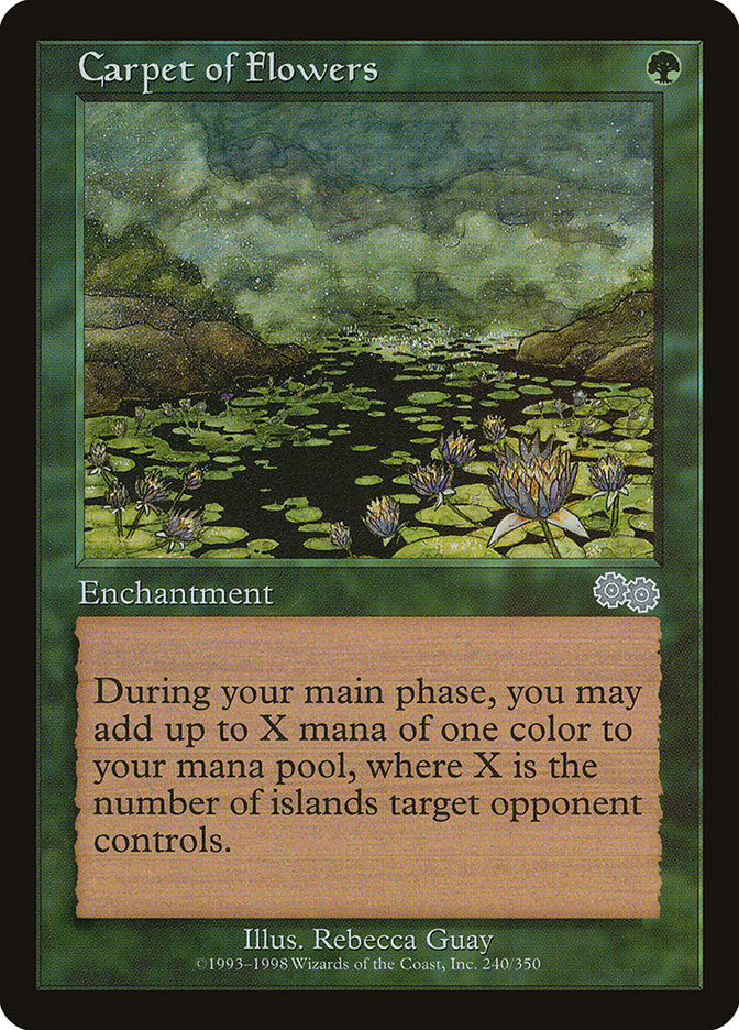 Carpet of Flowers [Urza's Saga] | Galaxy Games LLC