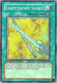 Lightsworn Sabre [TDGS-EN059] Super Rare | Galaxy Games LLC