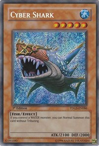 Cyber Shark [TDGS-EN086] Secret Rare | Galaxy Games LLC