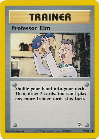 Professor Elm (96/111) [Neo Genesis Unlimited] | Galaxy Games LLC