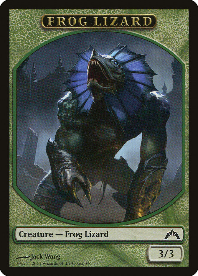 Frog Lizard Token [Gatecrash Tokens] | Galaxy Games LLC