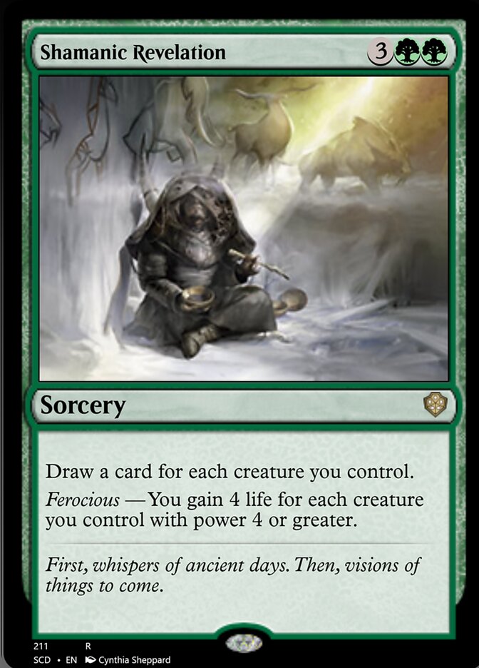 Shamanic Revelation [Starter Commander Decks] | Galaxy Games LLC