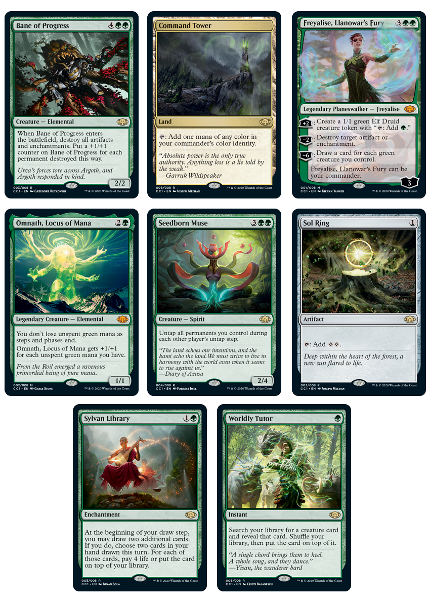 Commander Collection: Green | Galaxy Games LLC