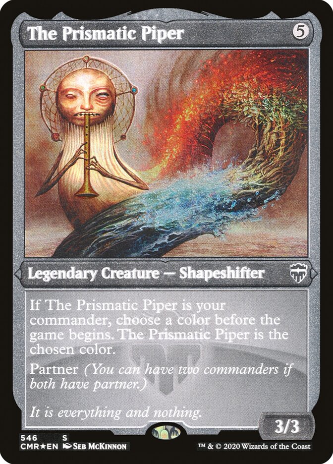 The Prismatic Piper (Etched) [Commander Legends] | Galaxy Games LLC