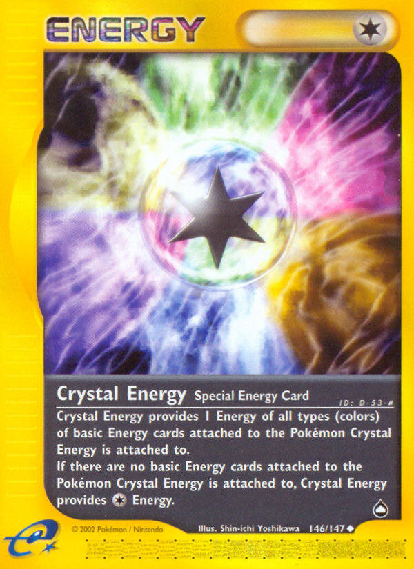 Crystal Energy (146/147) [Aquapolis] | Galaxy Games LLC