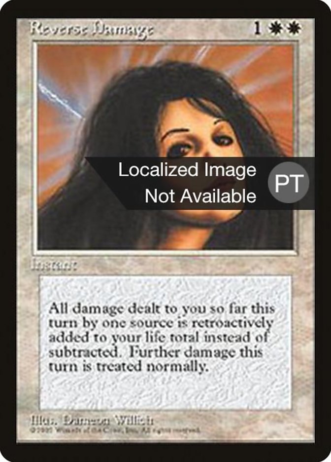 Reverse Damage [Fourth Edition (Foreign Black Border)] | Galaxy Games LLC