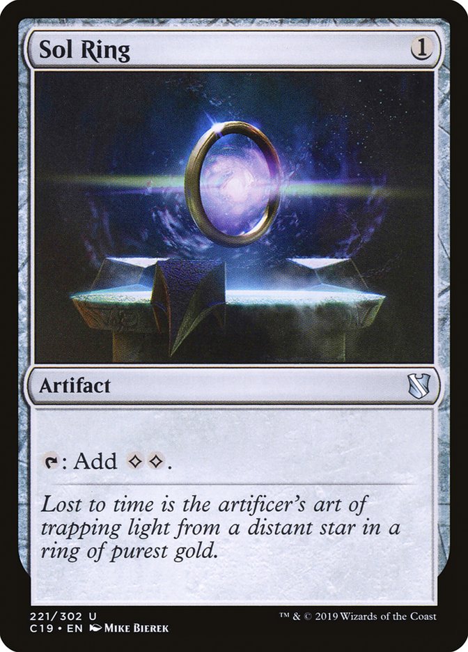 Sol Ring [Commander 2019] | Galaxy Games LLC