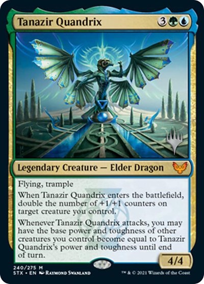 Tanazir Quandrix (Promo Pack) [Strixhaven: School of Mages Promos] | Galaxy Games LLC