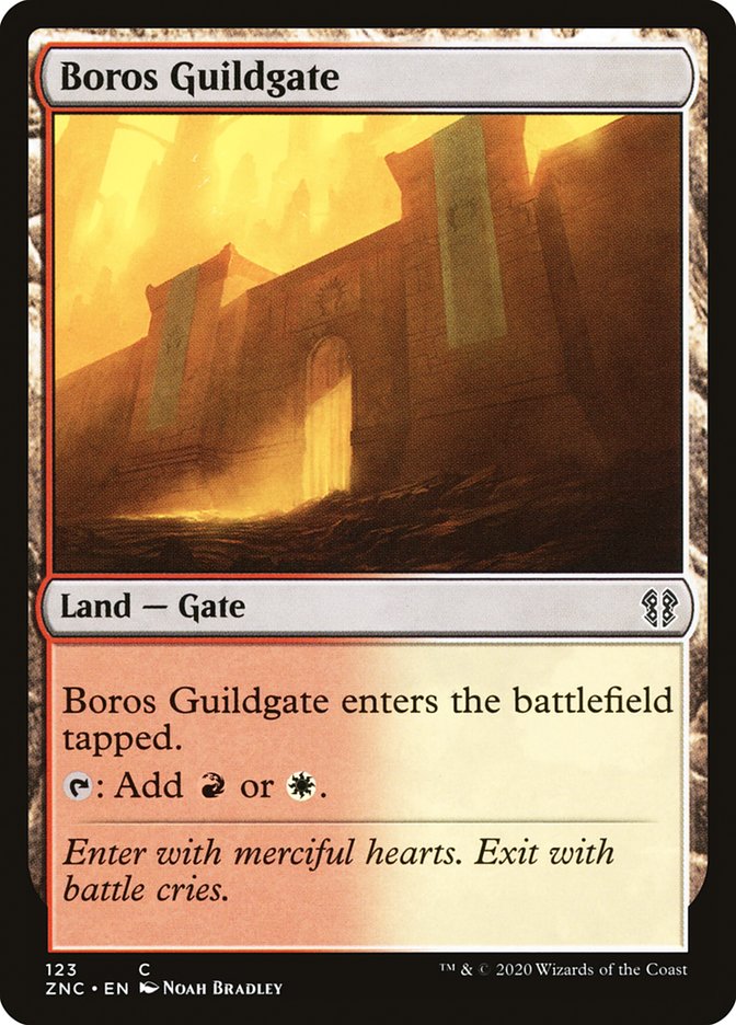 Boros Guildgate [Zendikar Rising Commander] | Galaxy Games LLC