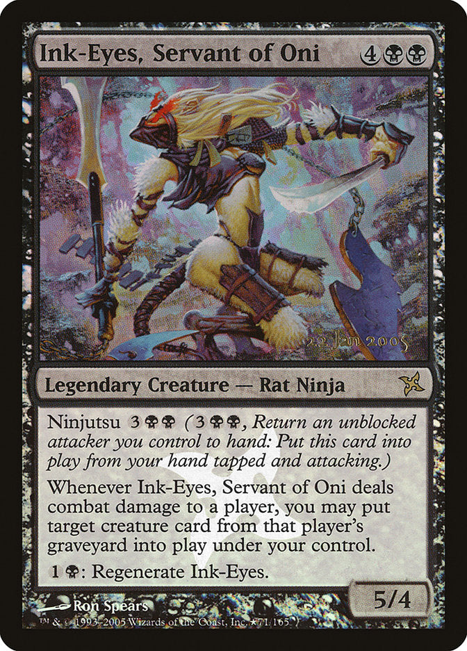 Ink-Eyes, Servant of Oni [Betrayers of Kamigawa Promos] | Galaxy Games LLC